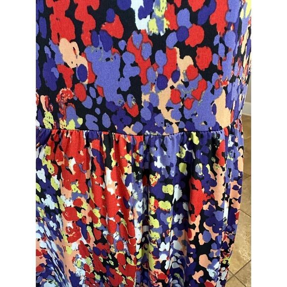 ELLE NEW Size XL Crochet Bead V Neck Sleeveless Maxi Dress Fairy BOHO Whimsigoth - Picture 14 of 16